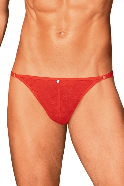 Obsessive String Homme rouge