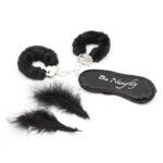 kit-coquin-4-pieces-menottes-1-plume-et-masque